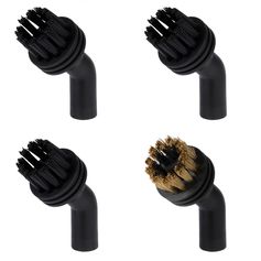 eine Reihe von Zubehör für einen Dampfreiniger BORT Round brush SET BDR-1200/2700-R (3+1) Mix