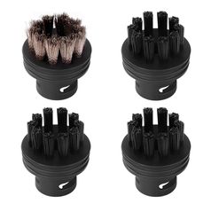 eine Reihe von Zubehör für einen Dampfreiniger BORT Round brush SET (3+1) Mix