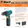 Akku-Bohrer / Treiber BORT BAB-12Nx2Li-FK-Twin (1x1,3Ah)