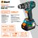 Akku-Schlagbohrmaschine BORT BAB-21U (2x4Ah+Charger)