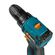 Akku-Bohrer / Treiber BORT BAB-16-BLK (2x2Ah+Charger)