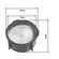 Patronenfilter für Staubsauger BORT BF-15W-HEPA